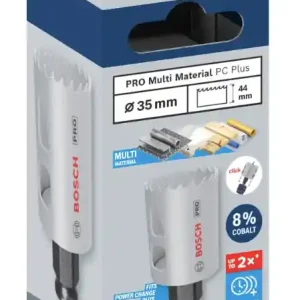 BOSCH Děrovka PRO Multi Material PC Plus, 35x44mm Pouze Dnes